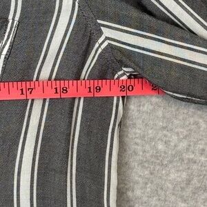 Gray Striped Shirt